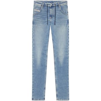 Vêtements Homme Mid-Length Jeans droit Diesel KROOLEY Bleu
