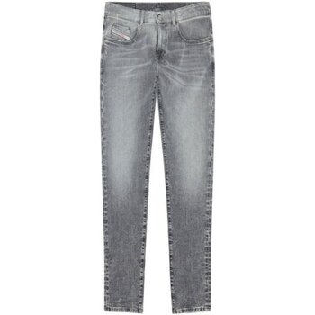 Vêlogo-print Homme Jeans skinny Diesel D-STRUKT Gris