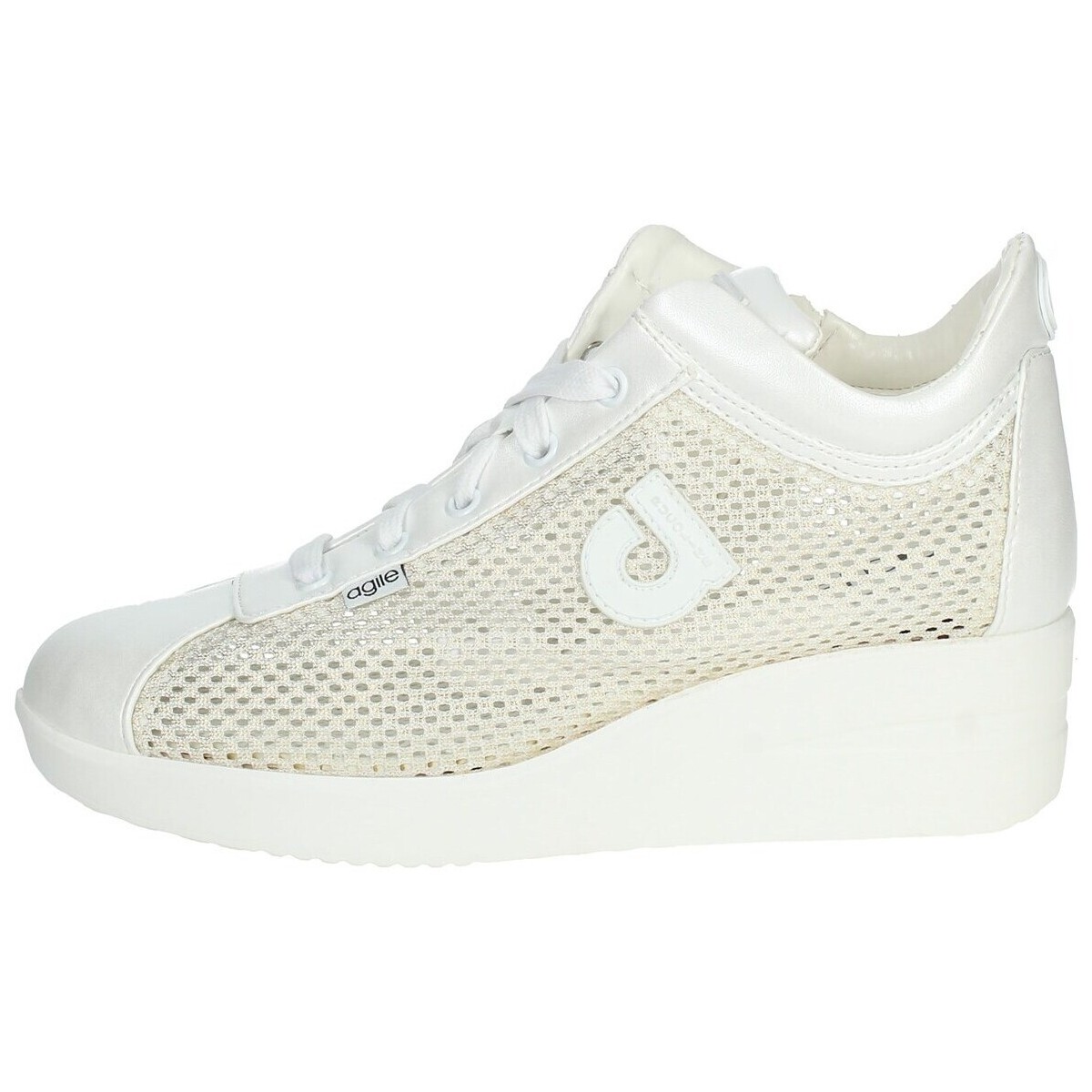 Chaussures Femme Baskets montantes Agile By Ruco Line JACKIE CHAMBERS 226 Blanc