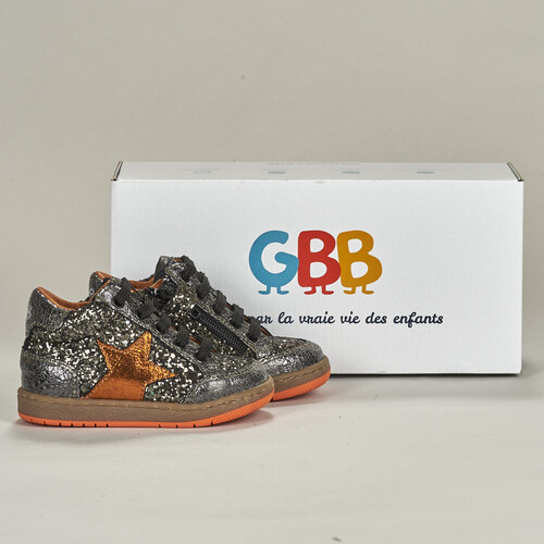 Chaussures Fille Baskets montantes GBB VICKY Gris