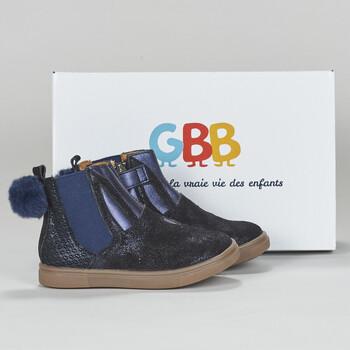 Chaussures Fille Boots Freedom GBB GEMMA Bleu