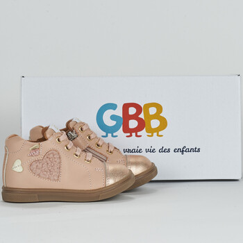 Chaussures Fille Baskets montantes GBB  Rose