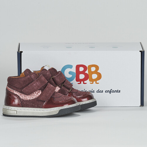 Chaussures Fille Baskets montantes GBB  Rouge