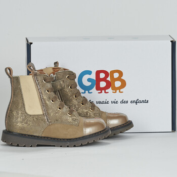 Chaussures Fille Boots Blue GBB  Beige