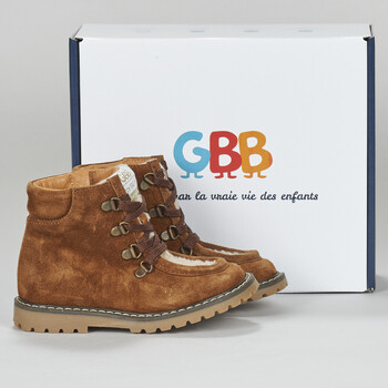 Chaussures Fille Boots Freedom GBB  Marron