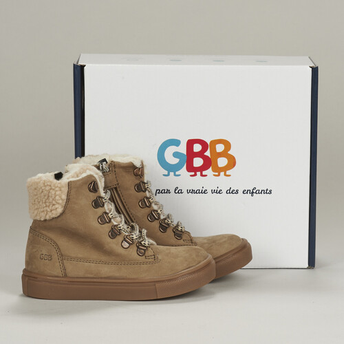 Chaussures Fille Boots Freedom GBB  Beige