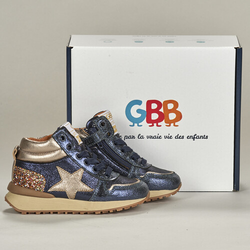 Chaussures Fille Baskets montantes GBB ROGELLE Bleu