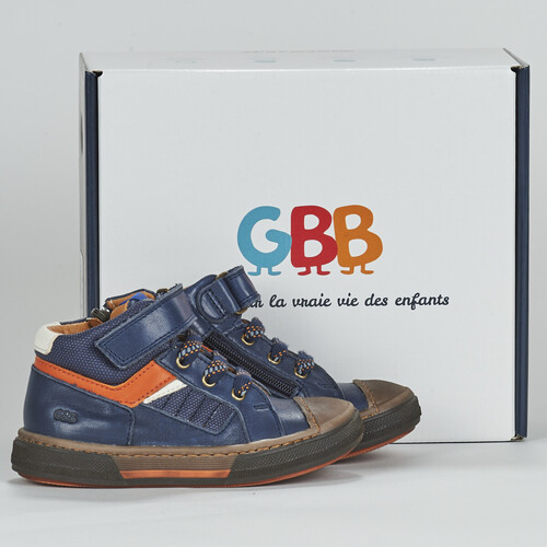 Chaussures Garçon Baskets montantes GBB  Bleu
