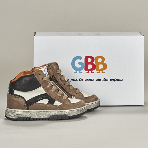 Chaussures Garçon Baskets montantes GBB  Blanc
