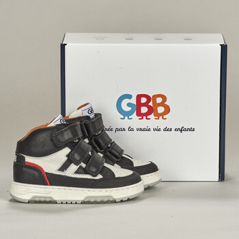 Chaussures Garçon Baskets montantes GBB  Blanc
