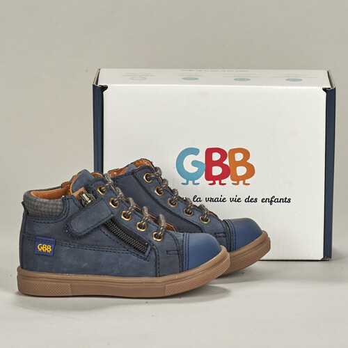 Chaussures Garçon Baskets montantes GBB GENIN Bleu