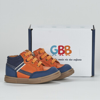 Chaussures Garçon Baskets montantes GBB  Orange