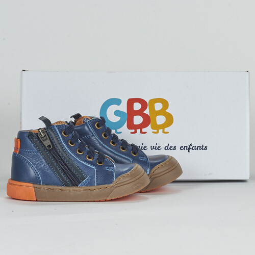 Chaussures Garçon Baskets montantes GBB GUSTAVE Bleu