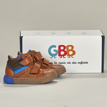 Chaussures Garçon Baskets montantes GBB VALAIRE Marron