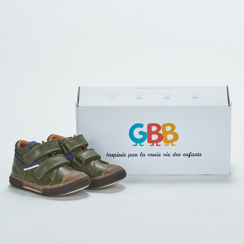 Chaussures Garçon Baskets montantes GBB VITALIN Vert