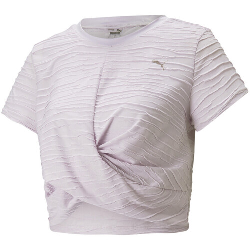Vêtements Femme T-shirts manches courtes Puma 521571-17 Rose