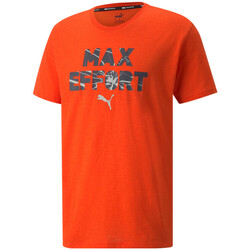 Vêtements Homme T-shirts manches courtes Puma 521643-25 Orange