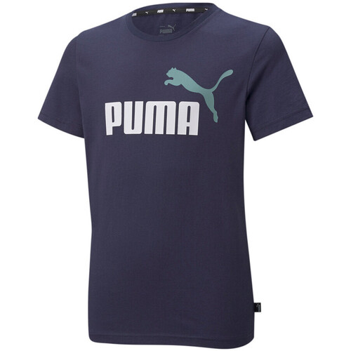 Vêtements Enfant T-shirts manches courtes Puma 586985-96 Bleu