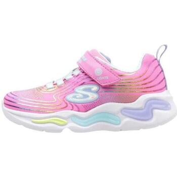 Chaussures Fille Baskets basses Skechers WAVY BEAMS Rose