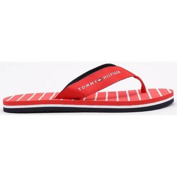 Chaussures Femme Tongs Tommy Junior Hilfiger TOMMY Junior ESSENTIAL ROPE SANDAL Rouge