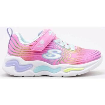 Chaussures Fille Baskets basses Skechers WAVY BEAMS Rose
