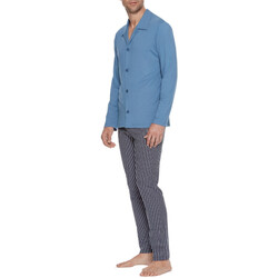 Vêtements Homme Pyjamas / Chemises de nuit Impetus Pyjama Bleu