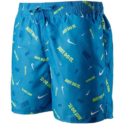 Vêtements Homme Maillots / Shorts de bain Nike BAADOR HOMBRE  SWIM LOGOFETTI LAP 5 NESSB591 Bleu