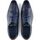 Chaussures Homme Mocassins Giorgio Chaussure en Cuir d'Anaconda Bleu Foncé Bleu