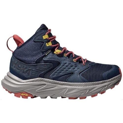 Chaussures Homme Running / trail Hoka Azul one one Baskets Anacapa 2 MID GTX Homme Outer Space/Grey Bleu