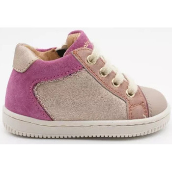 Chaussures Fille Boots Babybotte FRIDA ZIP ROSE CLAIR Rose