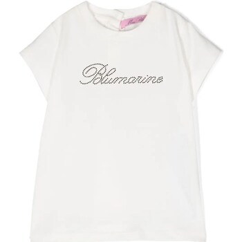 Vêtements Femme T-shirts manches courtes Miss Blumarine IA3101J5003 Blanc