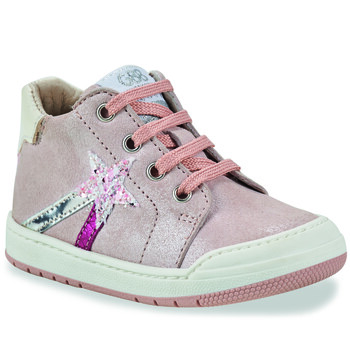 Chaussures Fille Baskets montantes GBB DESIREE Rose