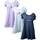 Vêtements Femme Pyjamas / Chemises de nuit Ozabi LITTLE UNICORNE LINE C06 VI Violet