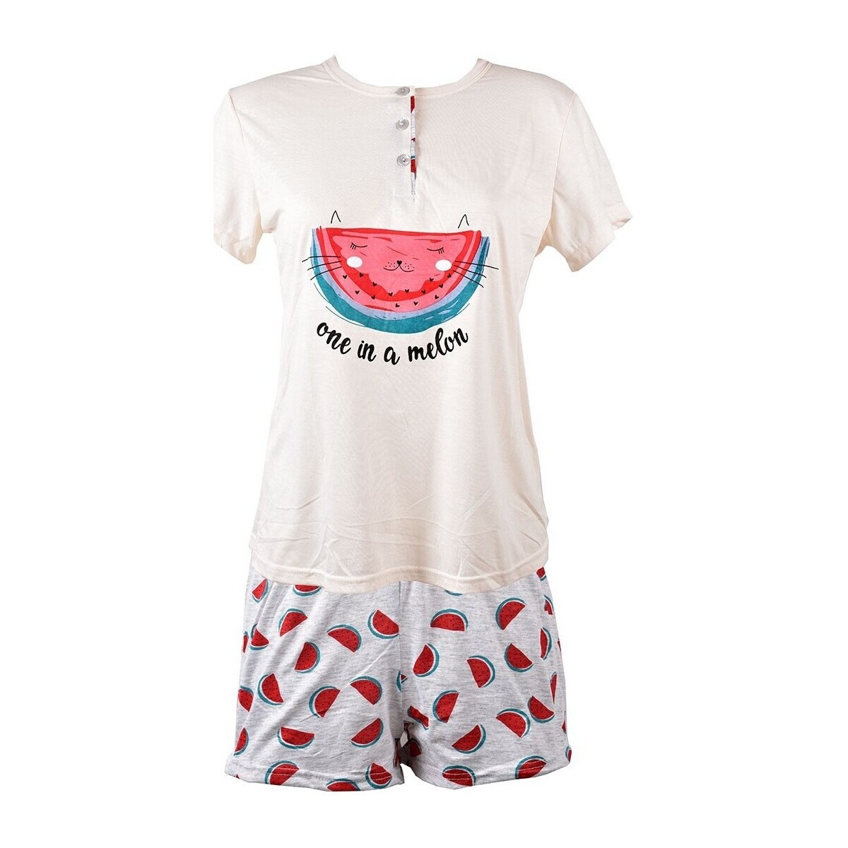 Vêtements Femme Pyjamas / Chemises de nuit Ozabi SARA LINE 379 JA Jaune
