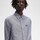 Vêtements Homme Chemises manches longues Fred Perry Camicia Fred Perry Button Down Collar Gris
