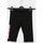 Vêtements Fille Pantalons Shopart Pinocchietto Ragazza Bielastico Noir