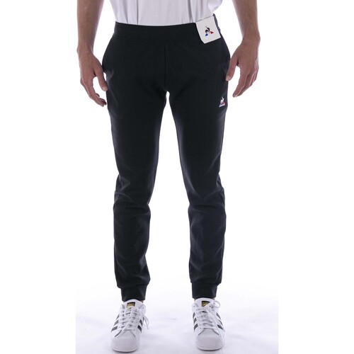 Vêtements Homme Pantalons Le Coq Sportif Pantaloni  Ess Pant Slim N°2 M Nero Noir