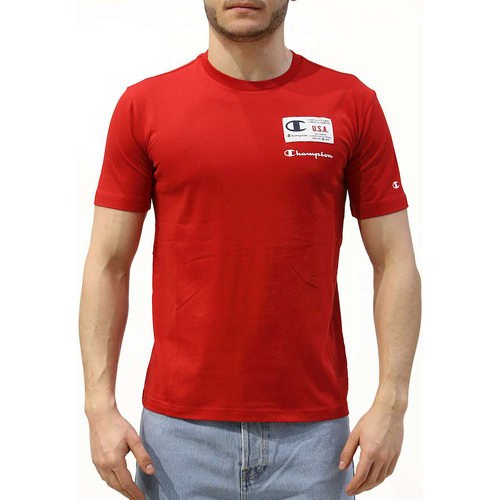 Vêtements Homme Anchor & Crew Champion Crewneck T-Shirt Rouge