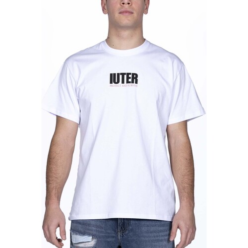 Vêtements Homme T-shirts & Polos Iuter Stay Alive Tee Blanc