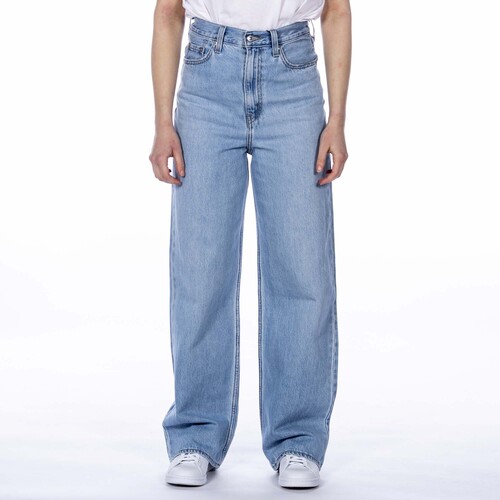 Levi's High Loose Full Circle Bleu - Vêtements Pantalons Femme 113,00 €