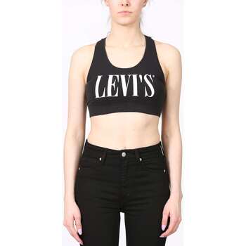Vêtements Femme Débardeurs / T-shirts sans manche Levi's Logo Sprots Bra Noir