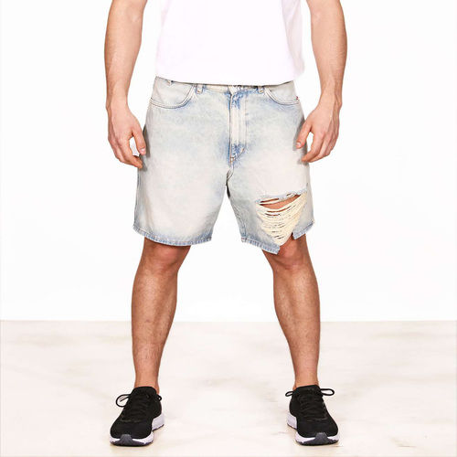 Vêtements Homme Shorts / Bermudas Amish Bermuda Bernie  Dirty Bleach Blanc