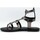 Chaussures Femme Sandales et Nu-pieds Cb Fusion Sandalo  Gladiator Antracite Gris