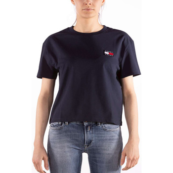 Vêtements Femme T-shirts & Polos Tommy Hilfiger S/S Knit Tops Bleu