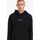 Vêtements Homme Polaires Fred Perry Fp Embroidered Hooded Sweatshirt Noir