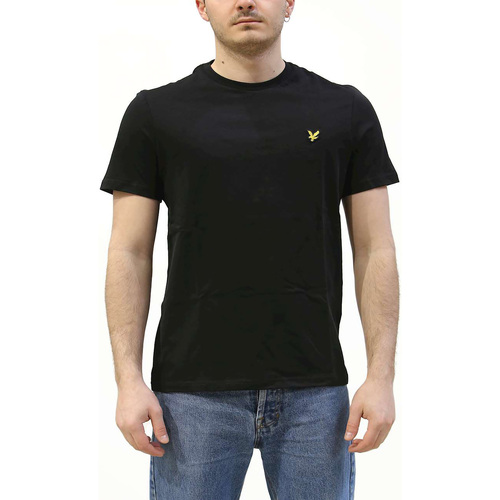 Vêtements Homme T-shirts & Polos Lyle & Scott Plain T-Shirt Loewe Noir