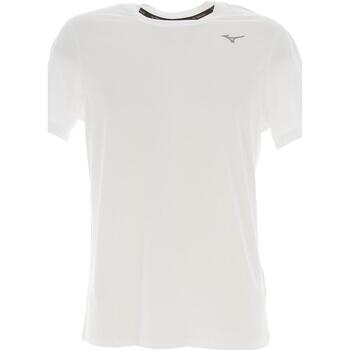 Vêtements Homme T-shirts manches courtes Mizuno Club Impulse core tee Blanc