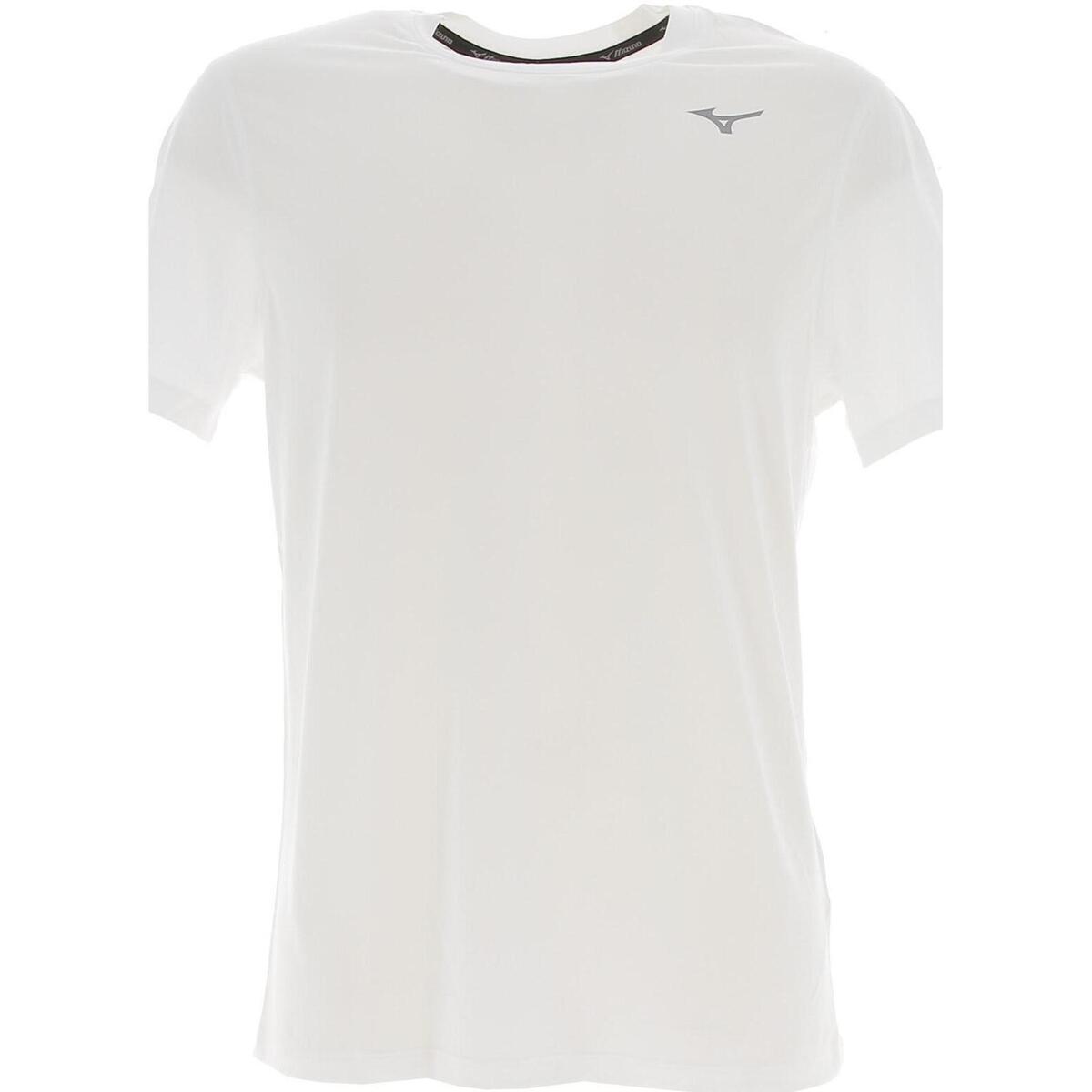 Vêtements Homme T-shirts manches courtes Mizuno Ignition Impulse core tee Blanc