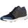 Chaussures Enfant Miu Miu low-top leather platform sneakers Bianco PBS30222 COVEN BOOTS Gris
