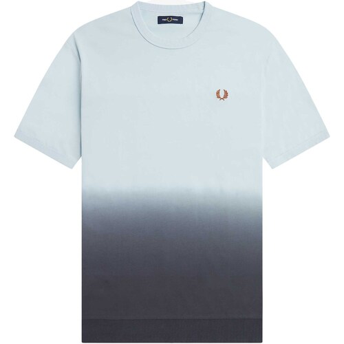 Vêtements Homme T-shirts & Polos Fred Perry Fp Ombre T-Shirt Marine